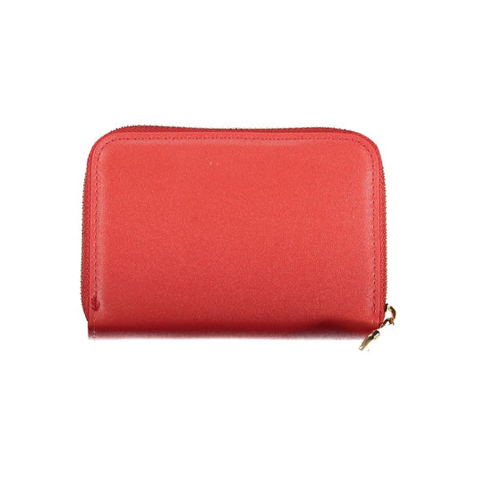 Mario Valentino Red Polyethylene Wallet