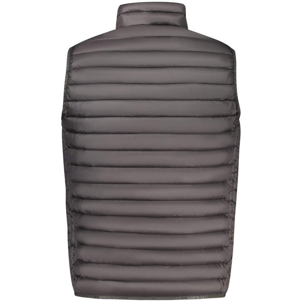 North Sails Black Polyester Sleveless Jacket