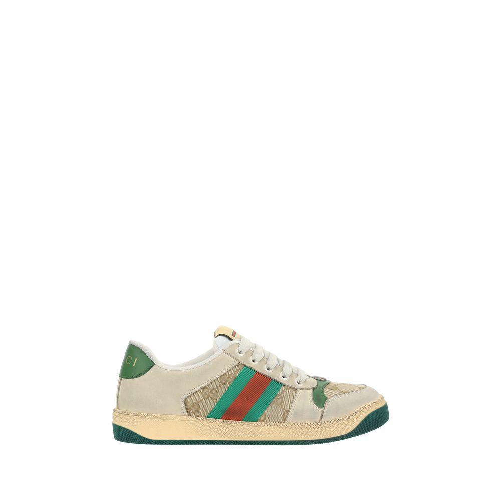 Gucci Multicolor Cotton Low Top Sneakers