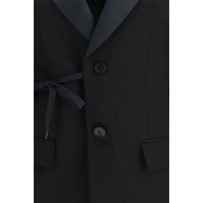 Balenciaga Black Wool Coat
