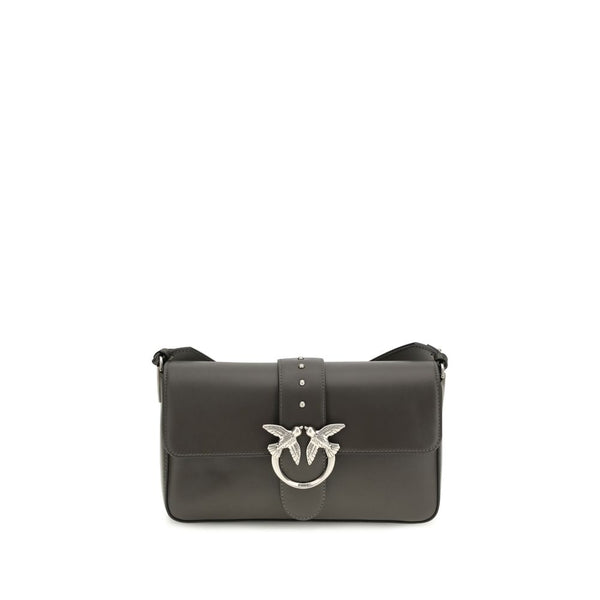 PINKO - Bicolor Leather Shoulder Bag