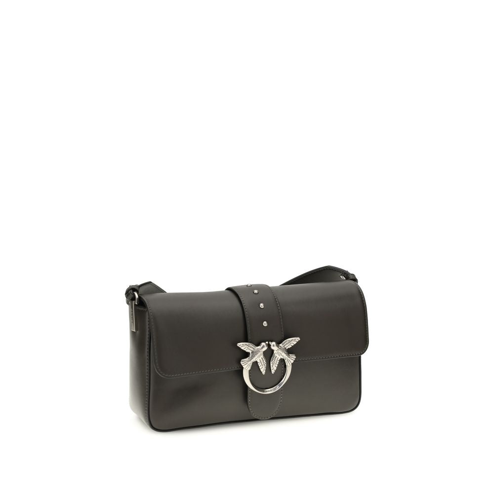 PINKO - Bicolor Leather Shoulder Bag