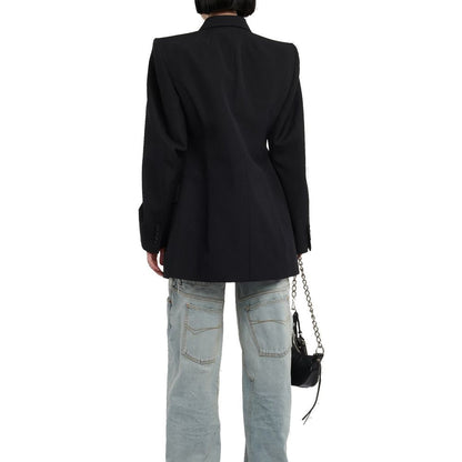 Balenciaga Black Wool Coat