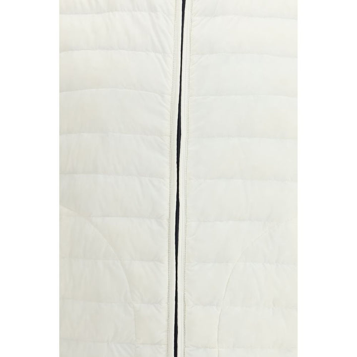 Herno White Polyamide Sleveless Jacket