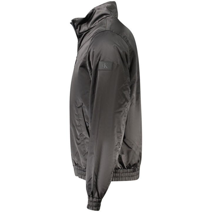 Calvin Klein Black Polyester Men Jacket