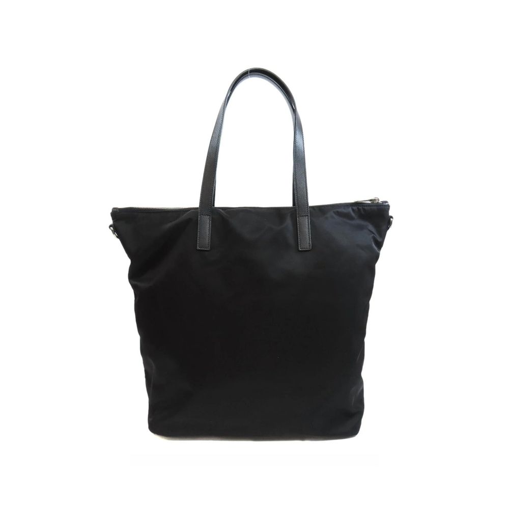 Prada - Black Nylon Tote Bag
