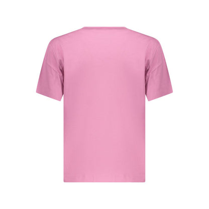 Calvin Klein Pink Cotton Women T-Shirt