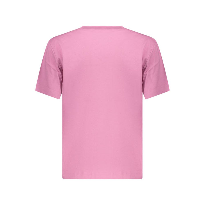 Calvin Klein Pink Cotton Women T-Shirt