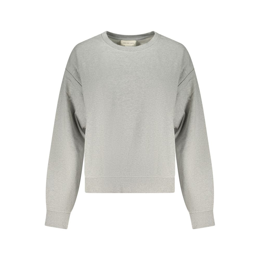 Calvin Klein Gray Cotton Sweatshirt
