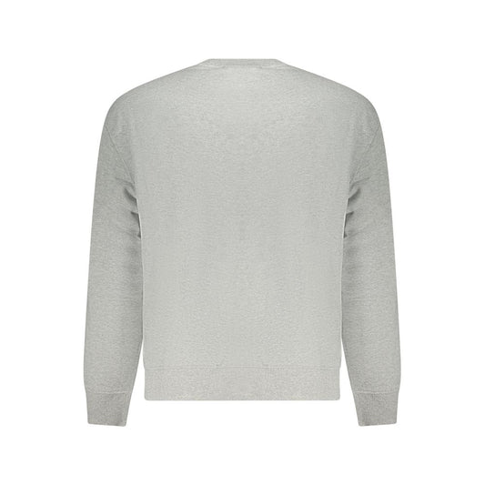 Calvin Klein Gray Cotton Men's Sweatshirt