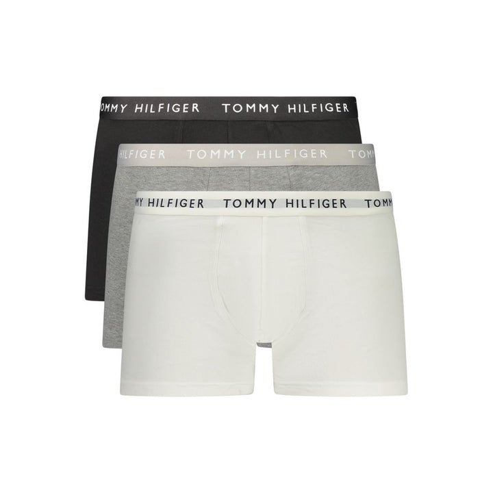 Tommy Hilfiger Grey Cotton Men&