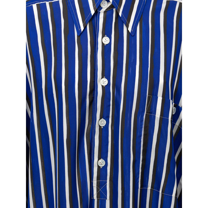 Bottega Veneta Blue Textile Long Dress