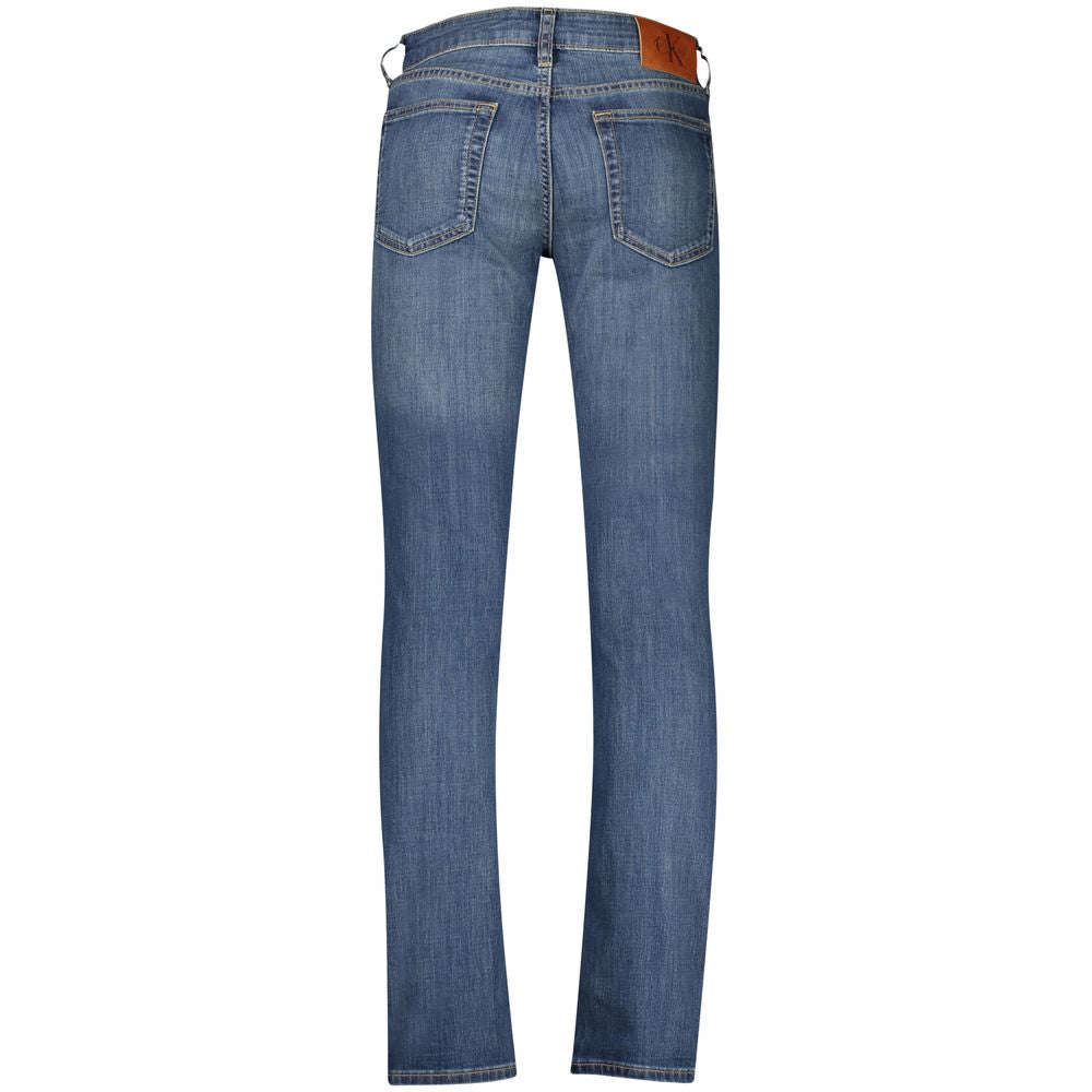 Calvin Klein Blue Cotton Men&