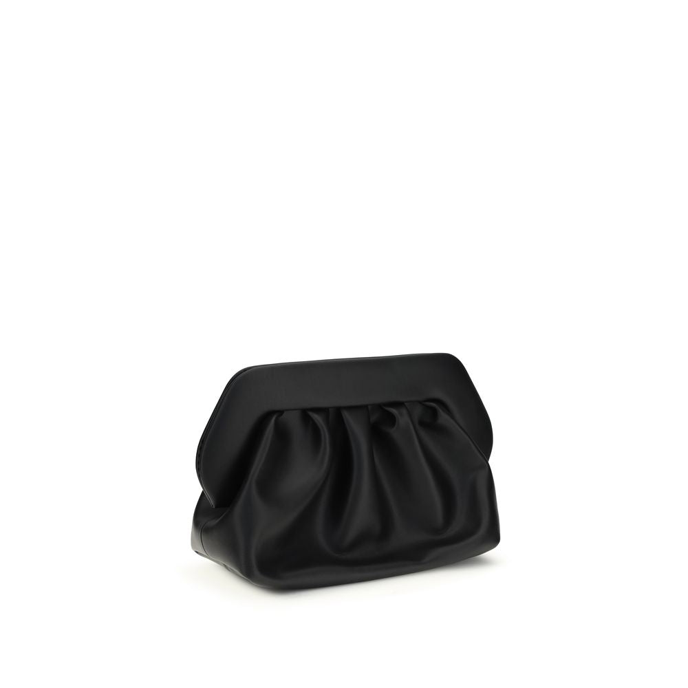 THEMOIRè - Black Polyethylene Clutch Bag