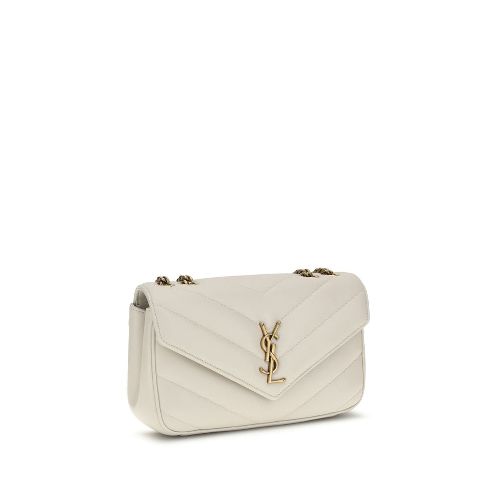 Saint Laurent - Beige Lamb Ovis Aries Shoulder Bag