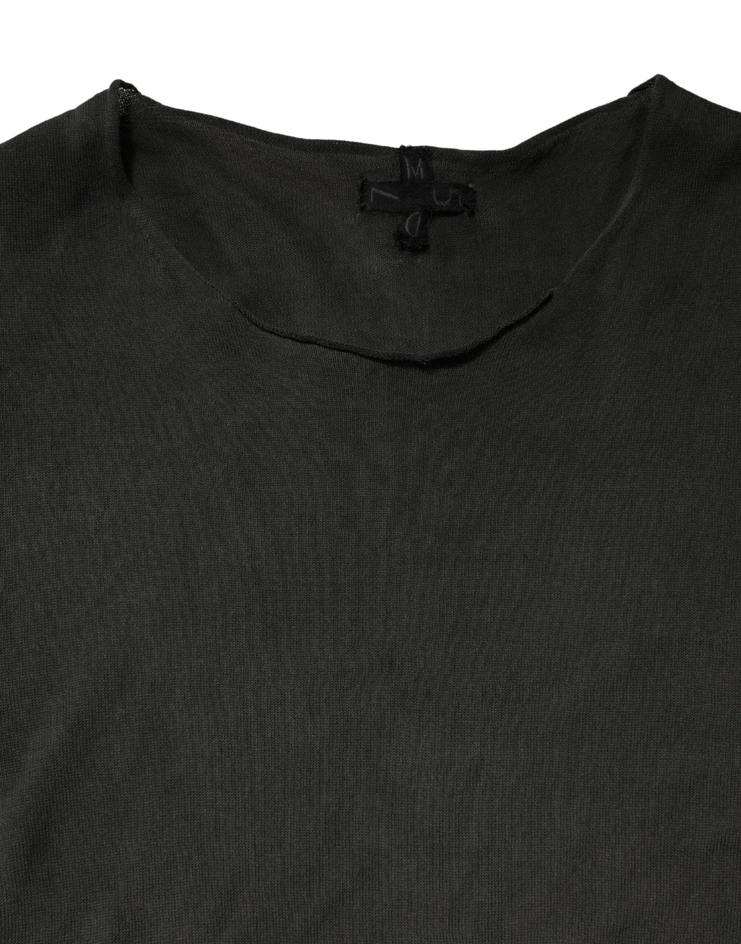 Dolce &amp; Gabbana Sweater Black Cotton Crewneck Sweatshirt