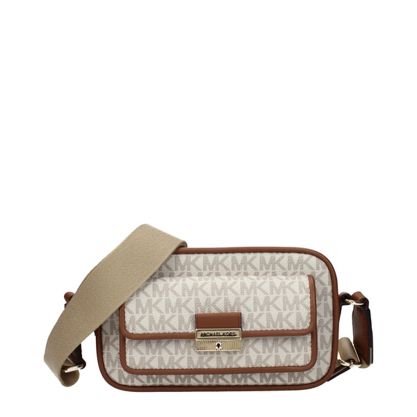 Michael Kors - Beige Fabric Crossbody Bag