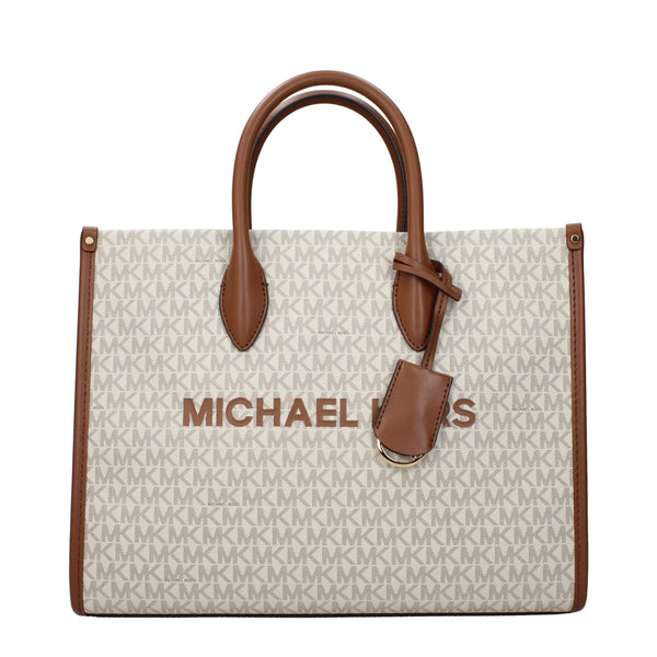 Michael Kors - Beige Fabric Handbag