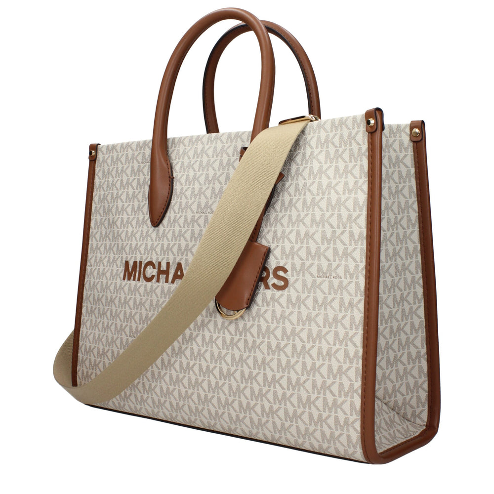 Michael Kors - Beige Fabric Handbag
