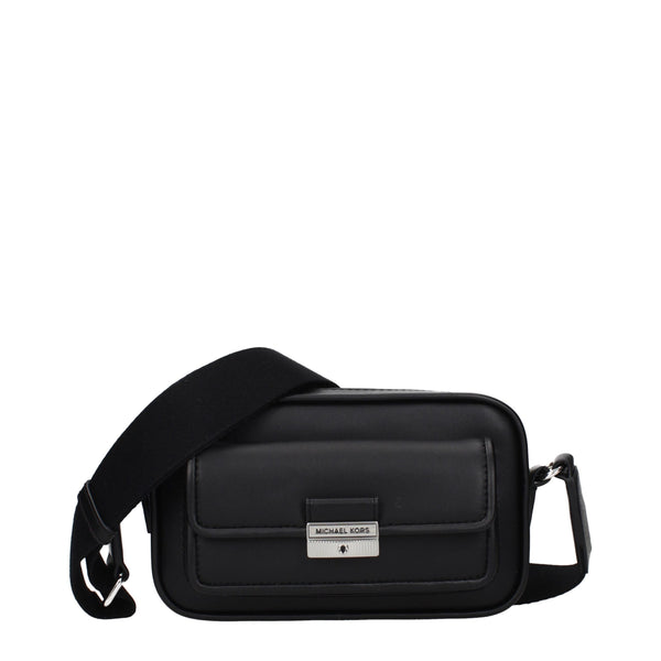 Michael Kors - Black Leather Crossbody Bag
