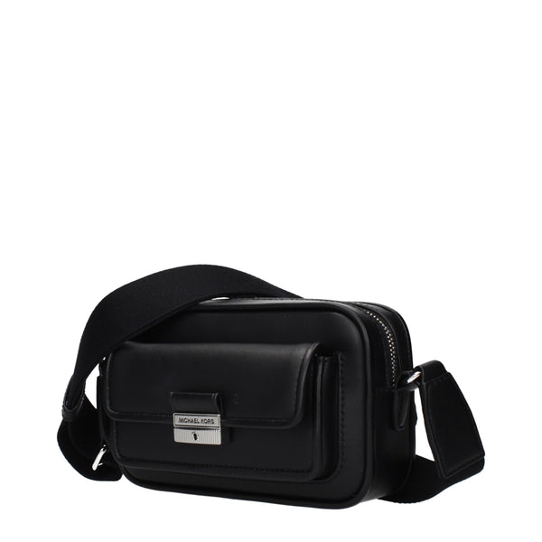 Michael Kors - Black Leather Crossbody Bag