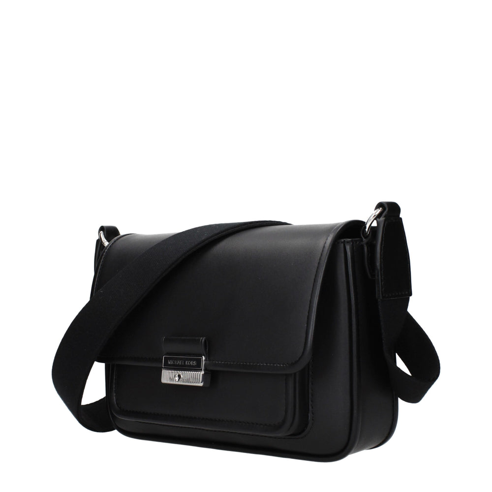 Michael Kors - Black Leather Crossbody Bag