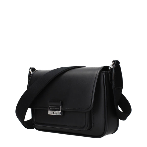 Michael Kors - Black Leather Crossbody Bag