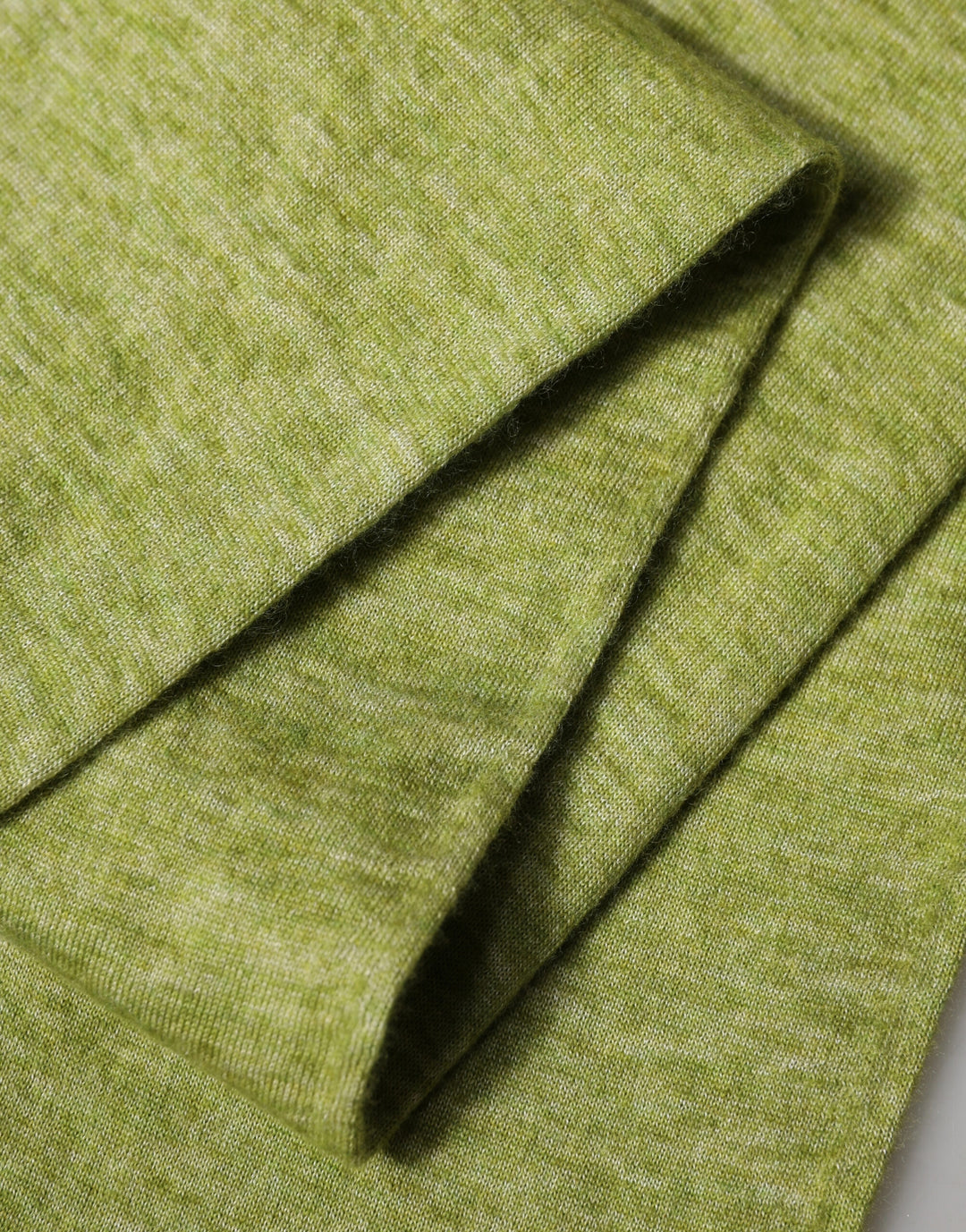 Dolce &amp; Gabbana Green Cashmere Knitted Neck Foulard 280cm x11cm Men Scarf