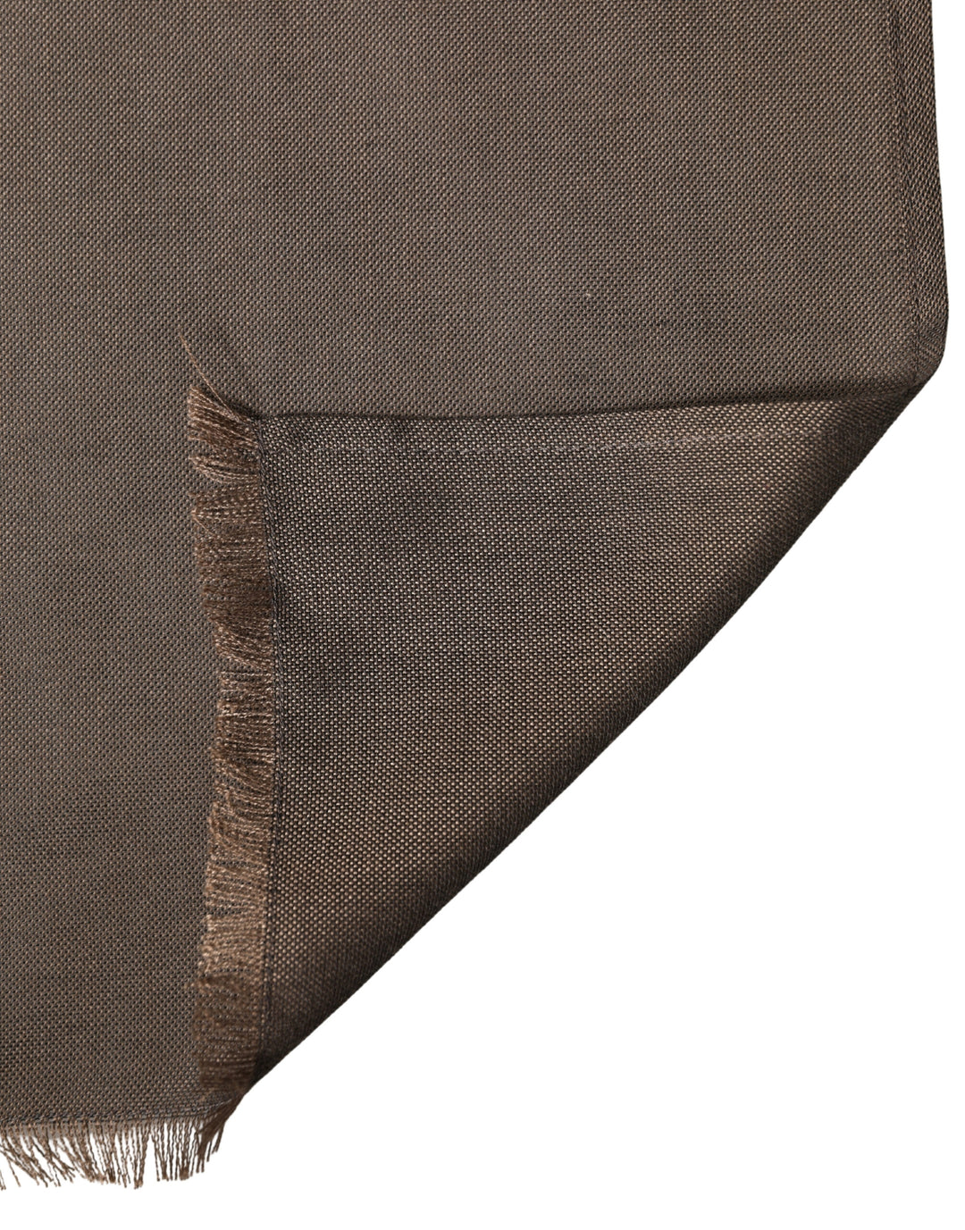 Dolce &amp; Gabbana Brown Polyester Neck Warmer Shawl 185cm x 165cm  Men Scarf
