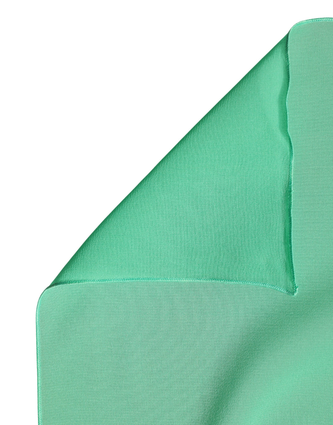 Dolce &amp; Gabbana Green Silk Neck Wrap Shawl Stole 200cm x 64cm  Scarf