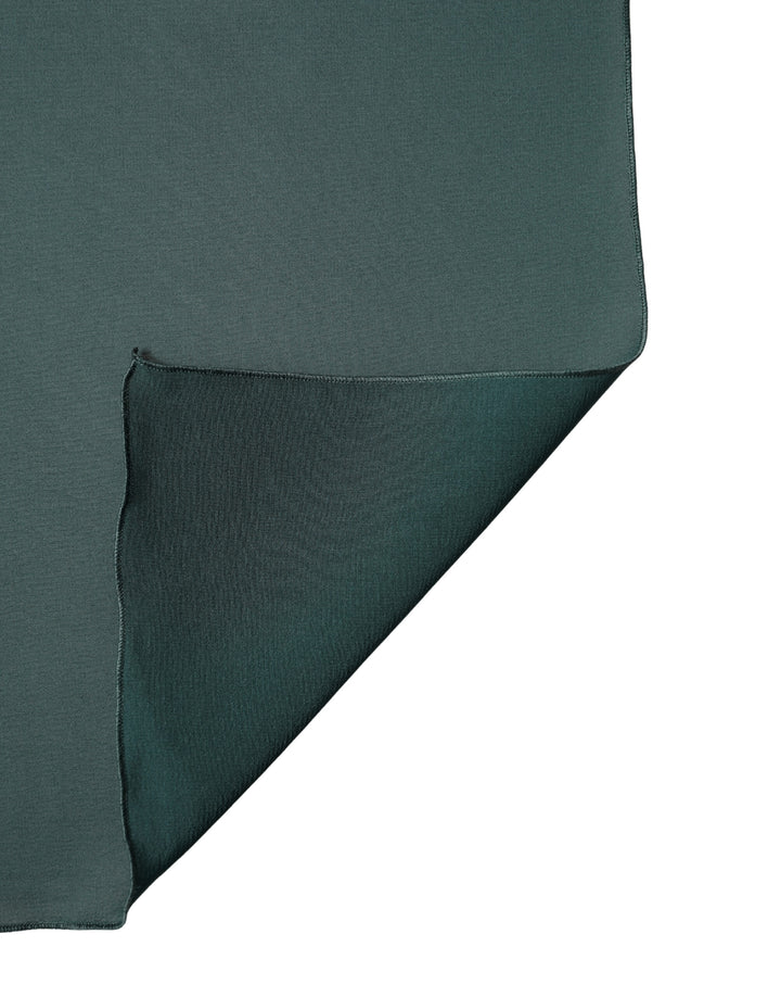 Dolce &amp; Gabbana Dark Green Silk Neck Wrap Shawl Stole 200cm x 64c Scarf