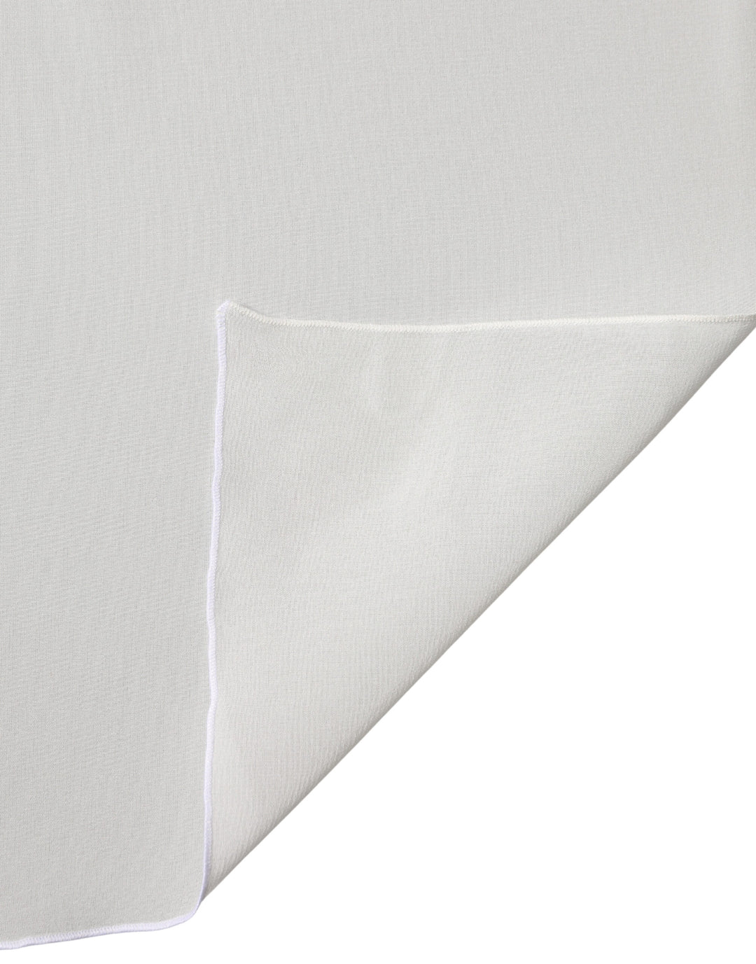 Dolce &amp; Gabbana Off White Silk Neck Wrap Shawl Stole 200cm x 64cm Scarf