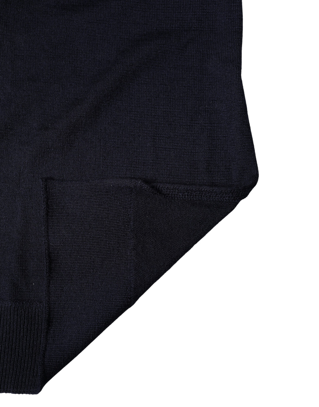 Dolce &amp; Gabbana Black Wool Knitted Shawl Neck Wrap 200cm x 25cm  Scarf