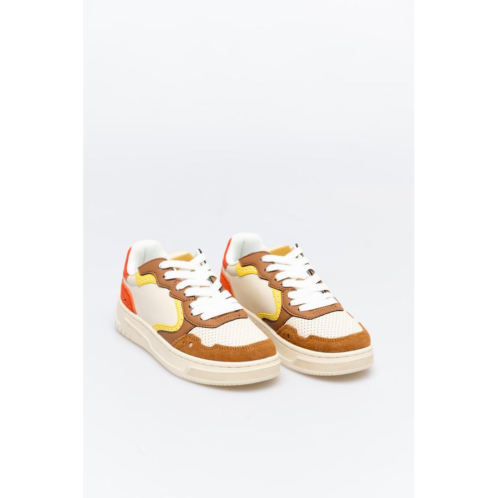 Scotch &amp; Soda Multicolor Cowhide Low Top Sneakers