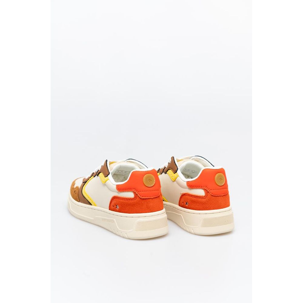Scotch &amp; Soda Multicolor Cowhide Low Top Sneakers
