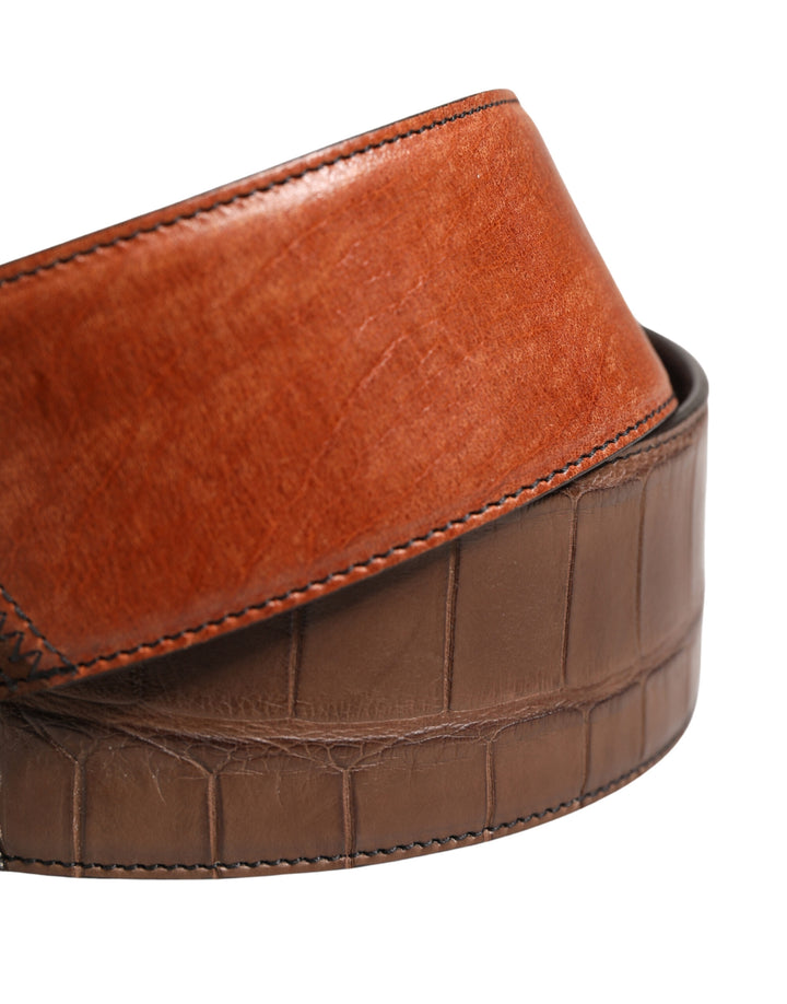 Dolce &amp; Gabbana Brown Horse Velvet Leather Bag Accessory Shoulder Strap