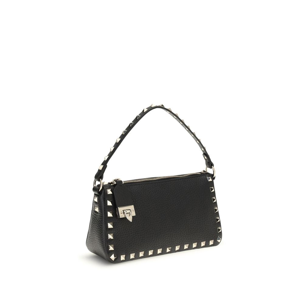 Valentino Garavani - Black Calf Leather Bos Taurus Shoulder Bag