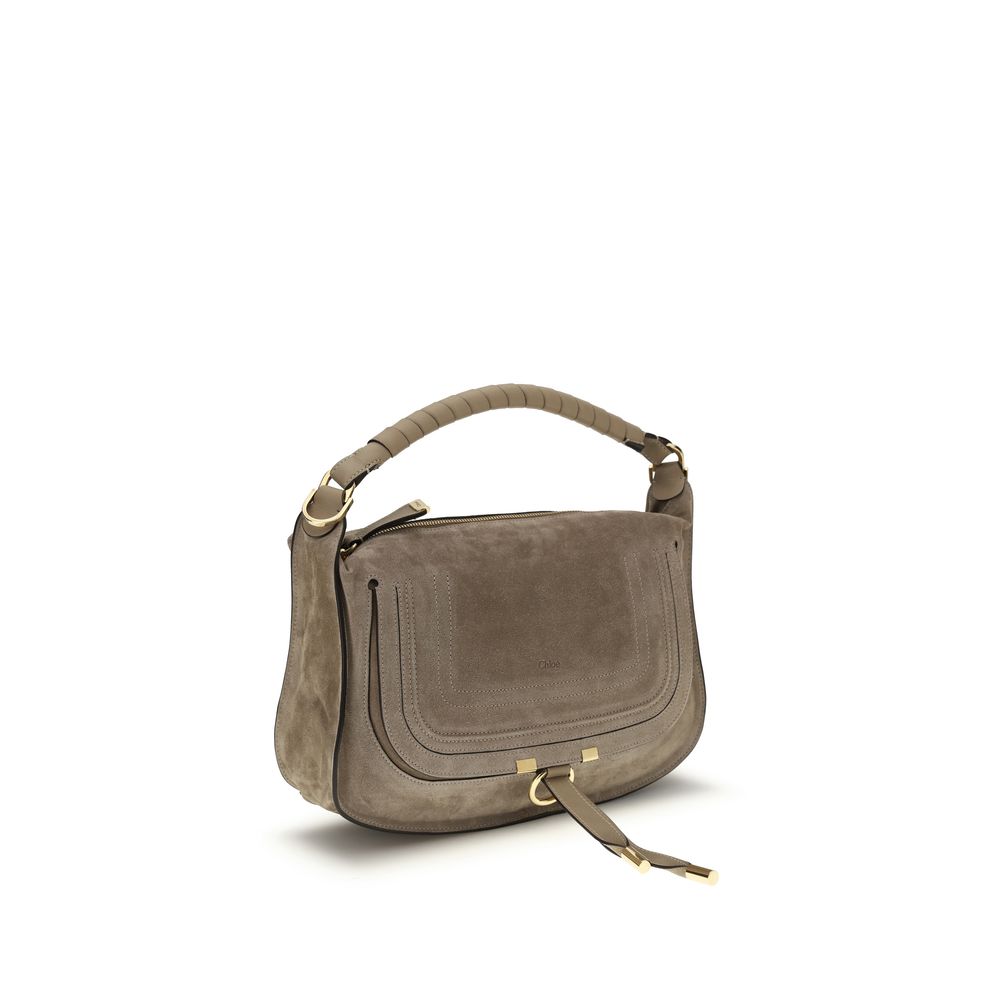 Chloé - Beige Calf Leather Bos Taurus Shoulder Bag