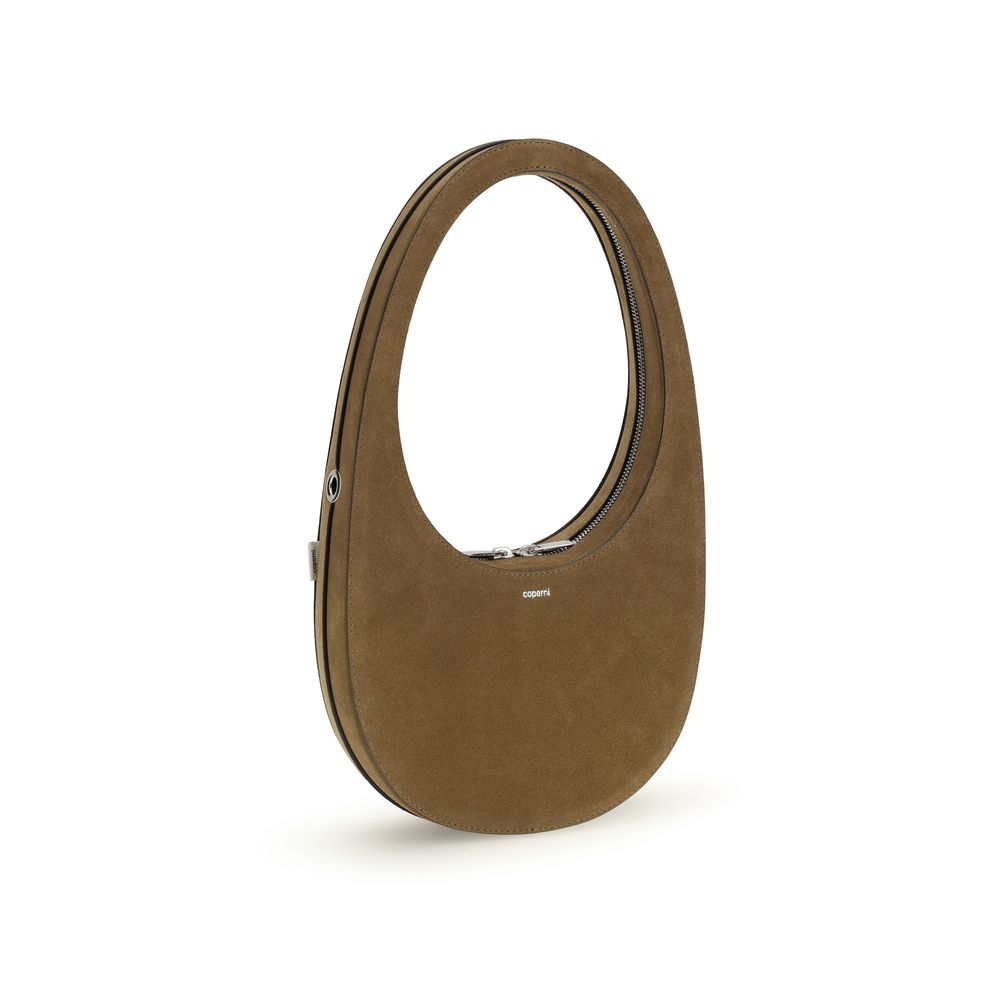 Coperni - Brown Calf Leather Bos Taurus Shoulder Bag