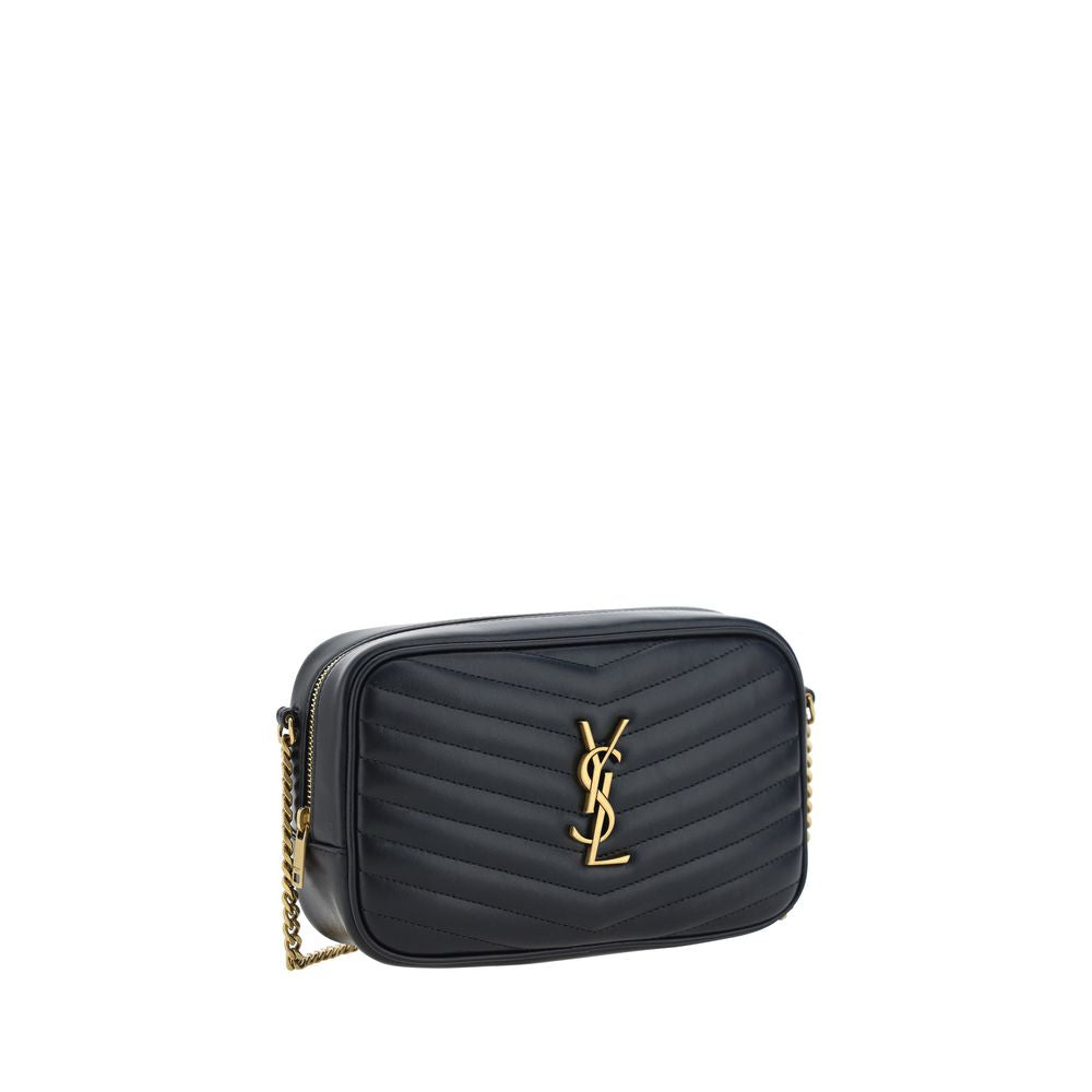 Saint Laurent - Black Calf Leather Bos Taurus Shoulder Bag