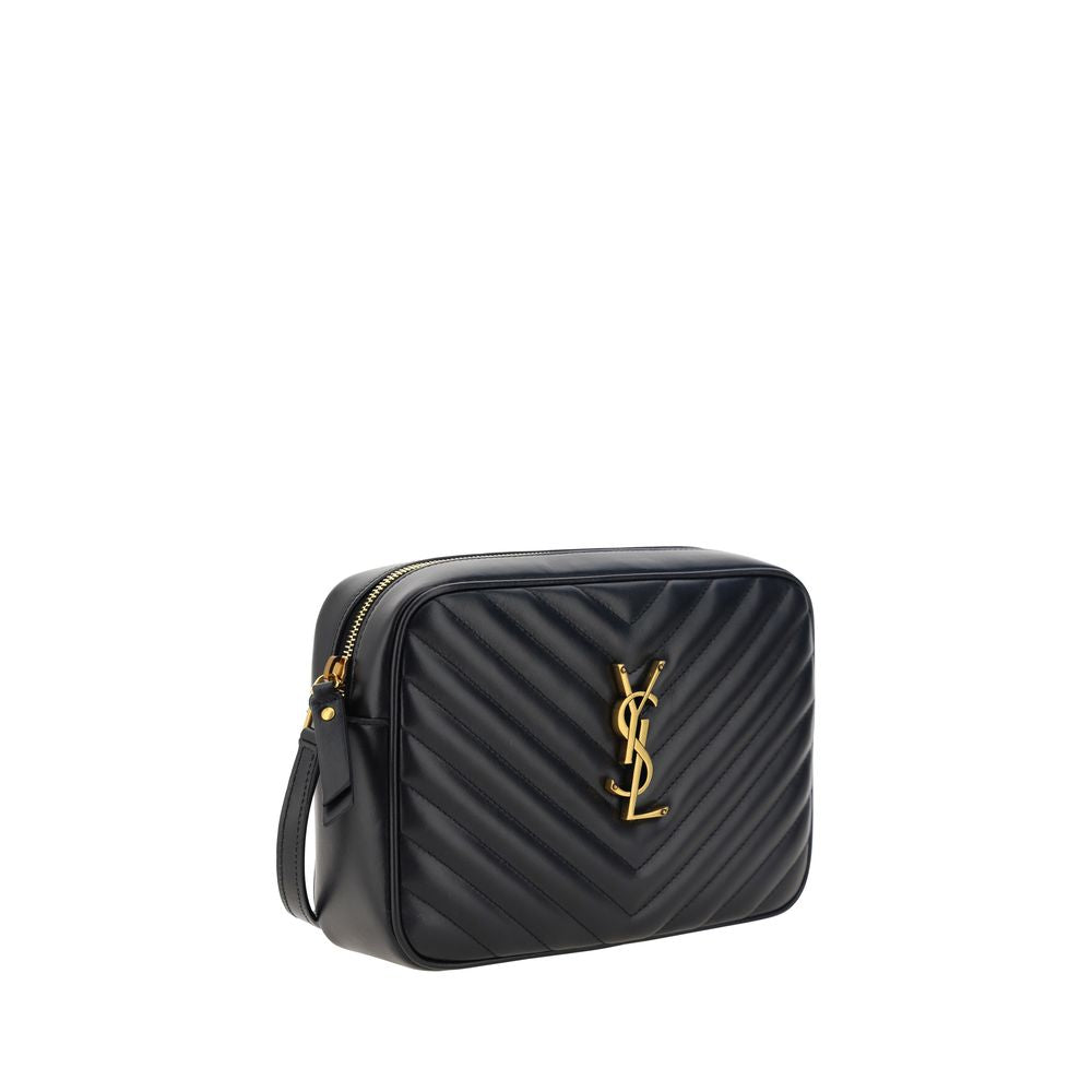 Saint Laurent - Black Calf Leather Bos Taurus Shoulder Bag