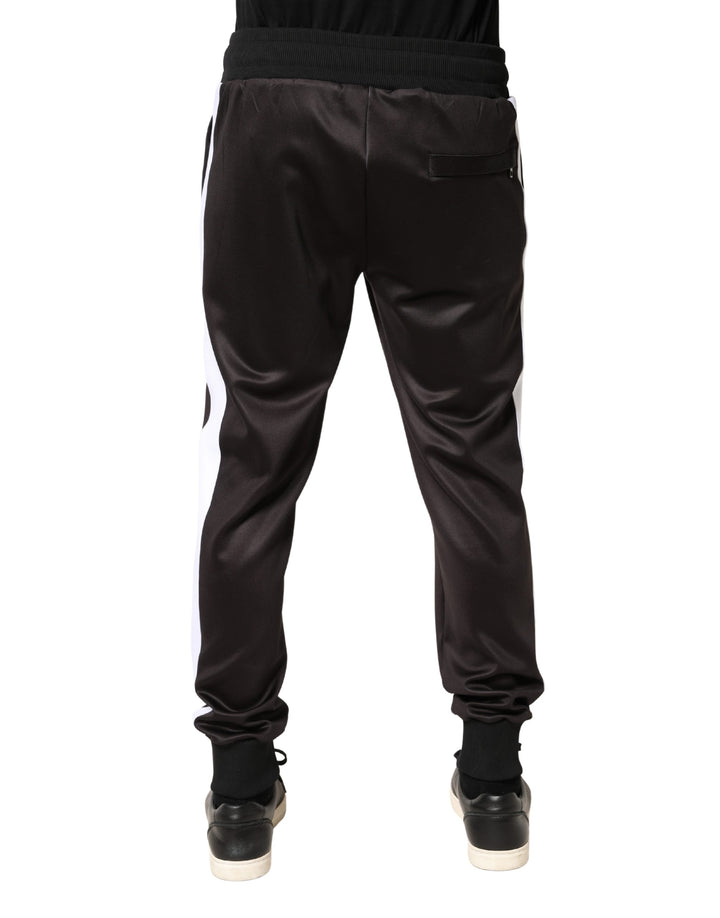 Dolce &amp; Gabbana Brown Polyester Skinny Jogger Trouser Pants