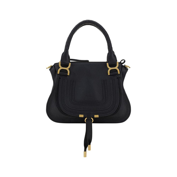 Chloé Black Calf Leather Bos Taurus Shoulder Bag