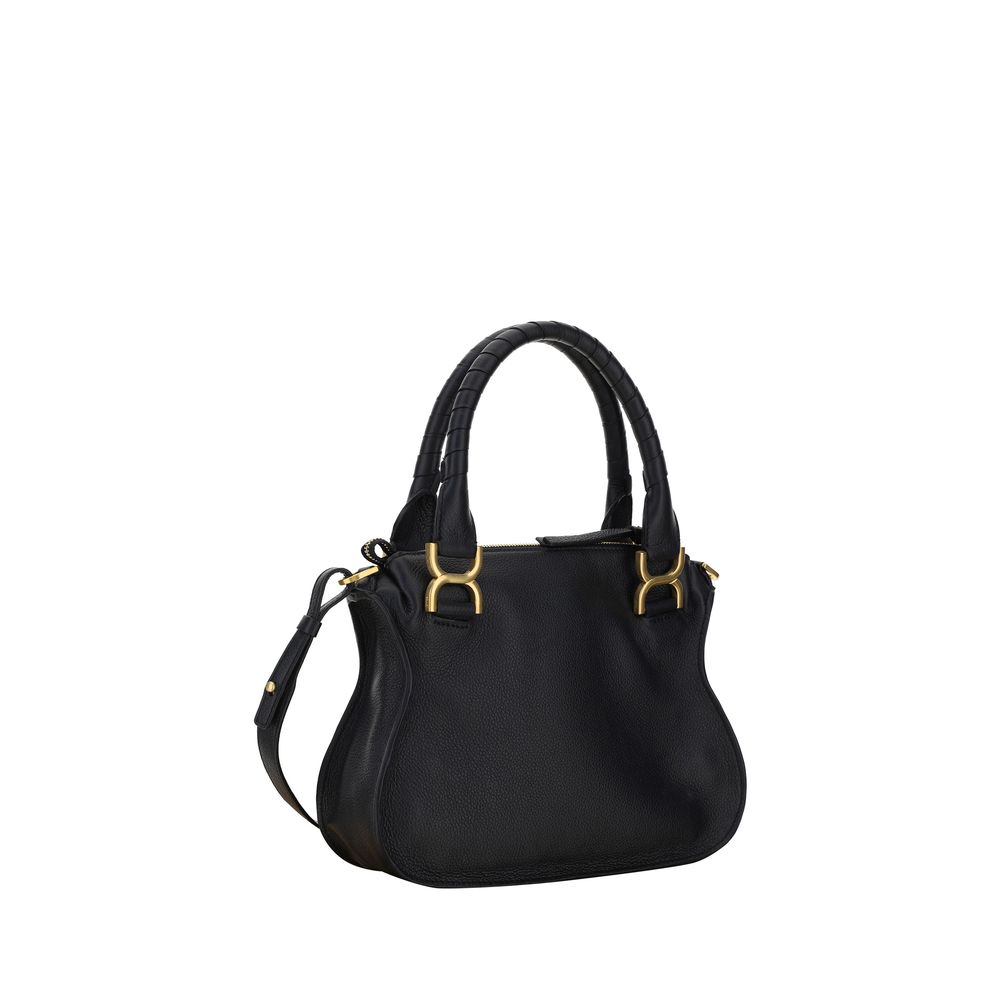 Chloé Black Calf Leather Bos Taurus Shoulder Bag