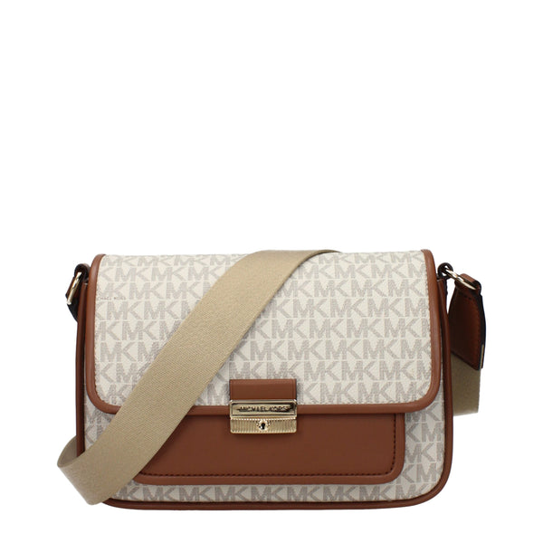 Michael Kors - Beige Fabric Crossbody Bag