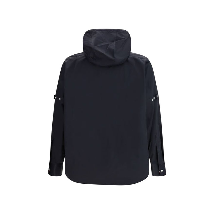 Thom Browne Black Polyamide Shell Jacket