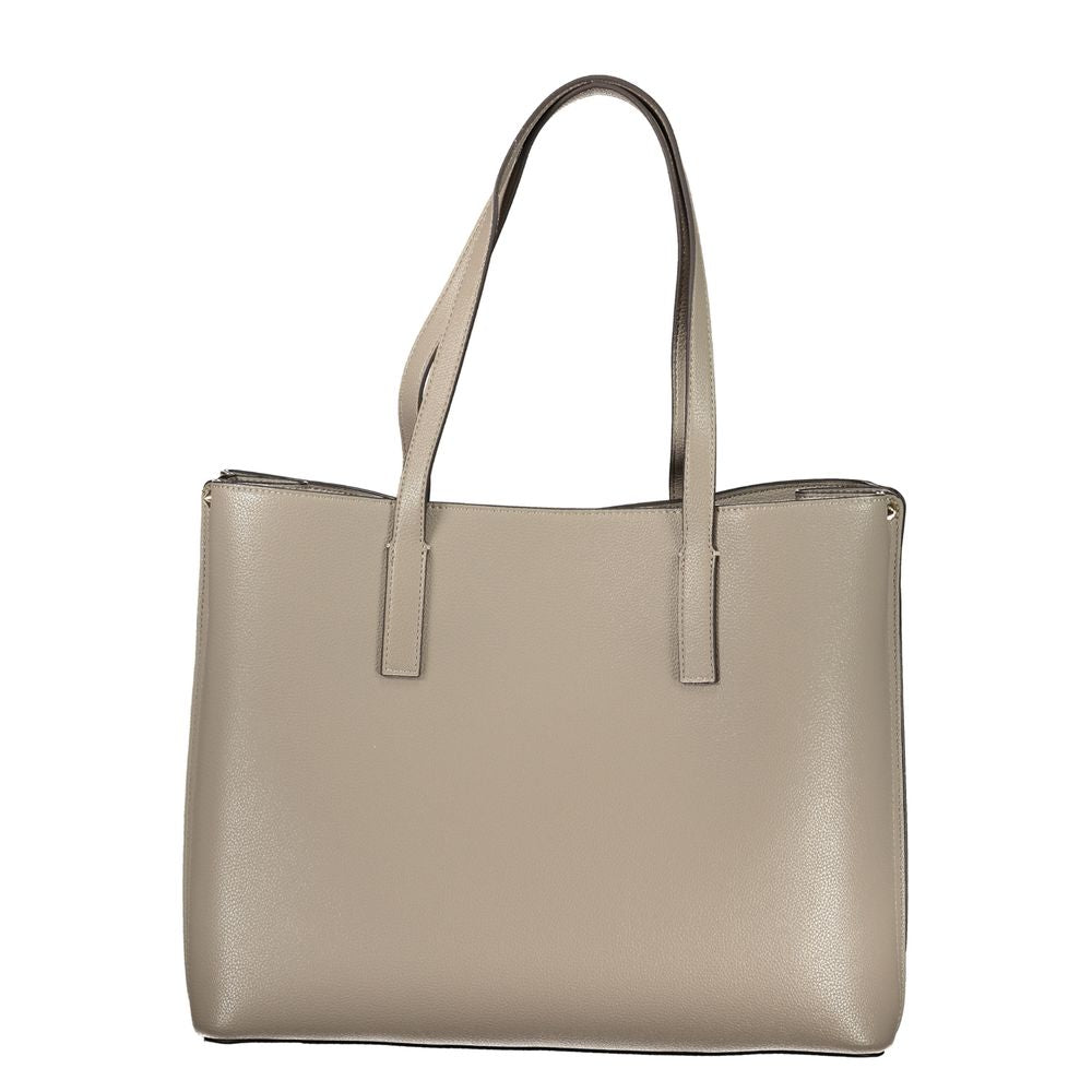 Guess Jeans - Grigio Poliuretano Women’s Handbag