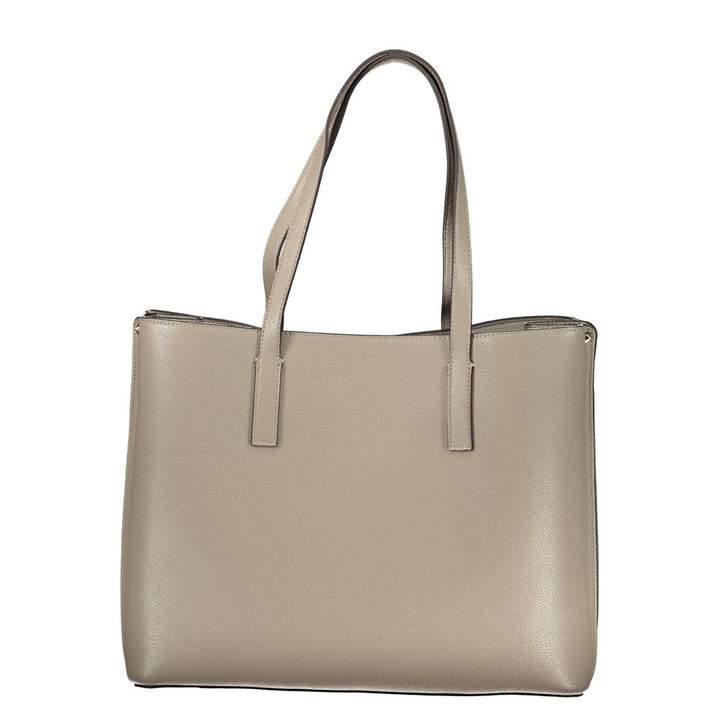 Guess Jeans - Grigio Poliuretano Women’s Handbag