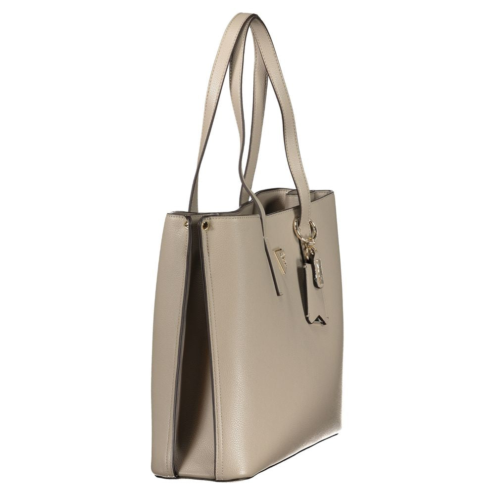 Guess Jeans - Grigio Poliuretano Women’s Handbag