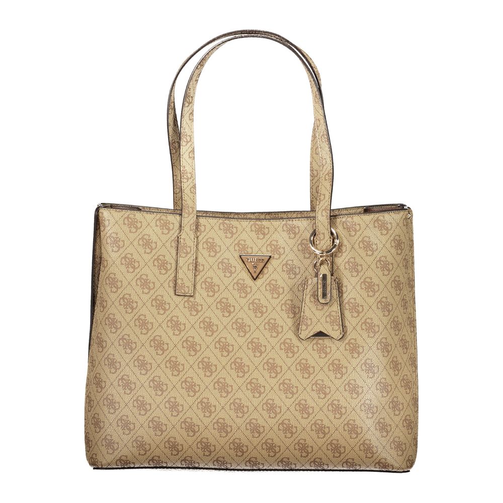 Guess Jeans - Beige Polyurethane Women Handbag
